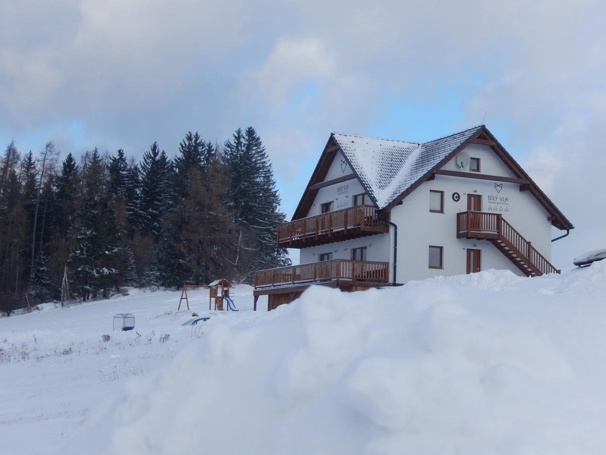 Horske Apartmany Bily Vlk Vaclavov u Bruntalu Luaran gambar